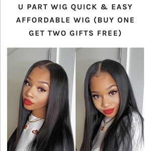 U-part wig, Straight, 22inch LuvmeHair